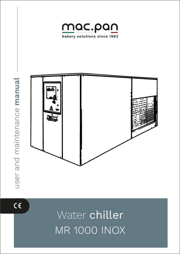Water chiller MR 1000 INOX
