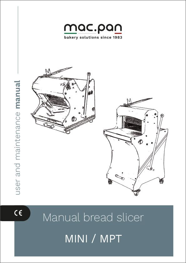 Manual bread slicer MINI - MPT